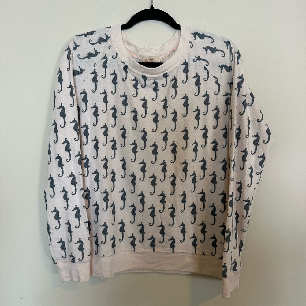 All Things Fabulous Seahorse Sweatshirt - Picture 2 of 6